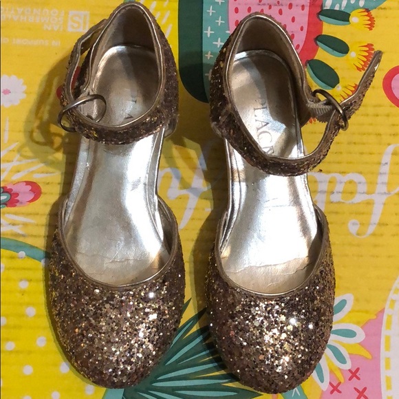 Gold dress shoes - Picture 1 of 2